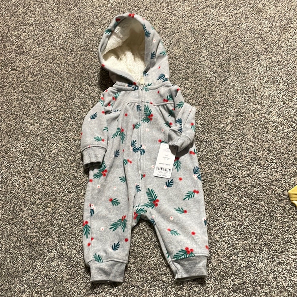 Carter’s hooded jumpsuit